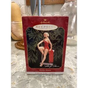 NEW Hallmark Keepsake Ornament Marilyn Monroe 1999 Collector’s Y2k Vintage